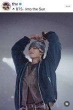 ＢＴＳ・Ｖ　ファンとの約束守りＡＲＭＹ胸アツ「ステージ裏の写真とかうれしすぎ」「ほんま彫刻！」「もうすぐ来日」