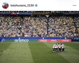 ブラジル戦でスーパーミドルで先制ゴール　佐野海舟の決意「まだまだ足りない部分が沢山」「もっと成長して強くなります」