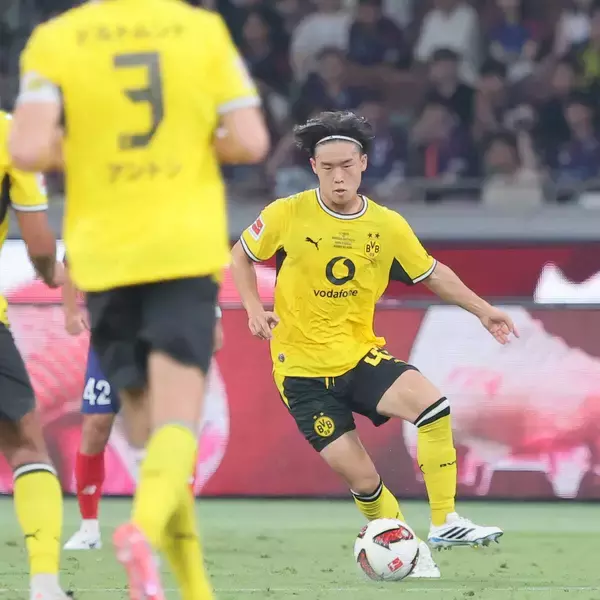 ドルトムント１８歳山本天翔「１０点中５、４点」と厳しめ自己評価も「この経験はプラスになる」今夏Ｇ大阪から加入　日本ツアー２試合出場