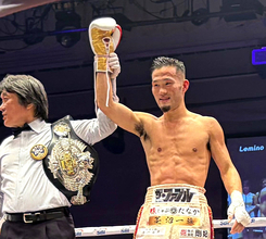 【ボクシング】池側純が大差判定でＶ２成功も自己採点は「０点」　世界挑戦見据え「あの内容ではまだまだ」