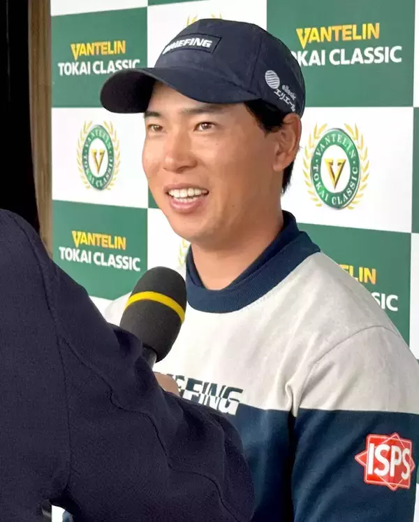 【男子ゴルフ】桂川有人「そうなればいいですね」　小祝さくらと夫婦同日優勝へ、そろって首位で週末へ