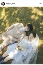 ウェディング姿「まじで天使」２ショットに「ほんとに結婚したかと」仰天の「ゼクシィ」ガール・池端杏慈