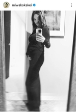 ５日前に妊娠公表「お腹ー！」もうふっくら　３１歳女優に驚き「えっ結婚してたの？」「綺麗」筧美和子が披露