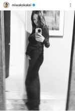 ５日前に妊娠公表「お腹ー！」もうふっくら　３１歳女優に驚き「えっ結婚してたの？」「綺麗」筧美和子が披露