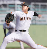 「【巨人】加入後初の対外試合は緊急登板　松浦慶斗が１回１失点」の画像1