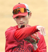 【広島】現役ドラフト加入の辰見鴻之介がビックリの“プロ初本塁打”「あんなにゆっくり走ることがないので」内野本職が外野でもスライディングキャッチ