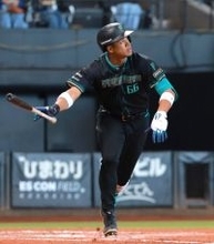 【日本ハム】万波中正、リーグ独走８号ソロ、西武・平良からバックスクリーンに打球速度１７２キロ衝撃弾