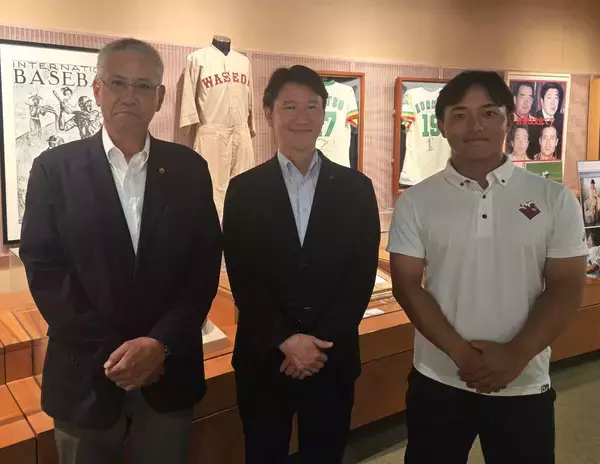【大学野球】飛田穂洲氏の「一球入魂」に小宮山悟監督「唯一無二」…新潟・南魚沼でキャンプ中の早大が池田記念美術館を訪問