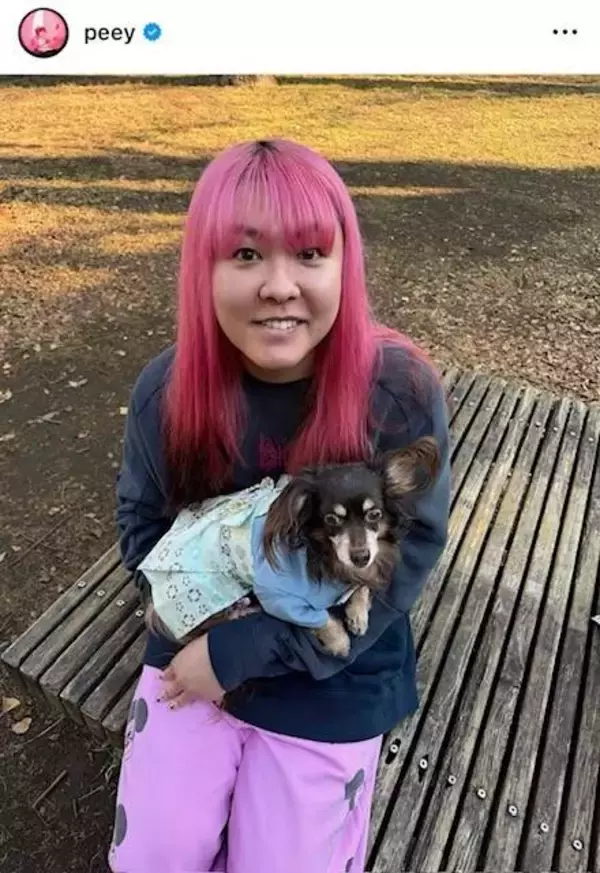 ぺえ、ｐｅｃｏ親子とのプラベショット！「自分が好きな温度の人生を選んで生きればいい」新年の名言も