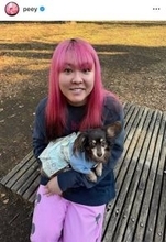 ぺえ、ｐｅｃｏ親子とのプラベショット！「自分が好きな温度の人生を選んで生きればいい」新年の名言も