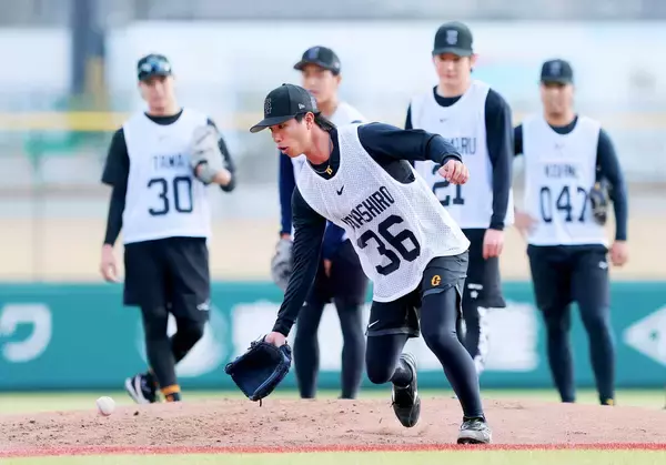 巨人ドラ３・山城京平が“リチャード斬り”宣言「真っすぐ中心でコースに」同郷・沖縄出身の先輩と対戦心待ち