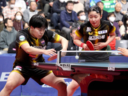 【卓球全日本】張本美和、女子５人目の３冠達成　松島輝空との混合ダブルスで初Ｖ　史上初の４冠に王手