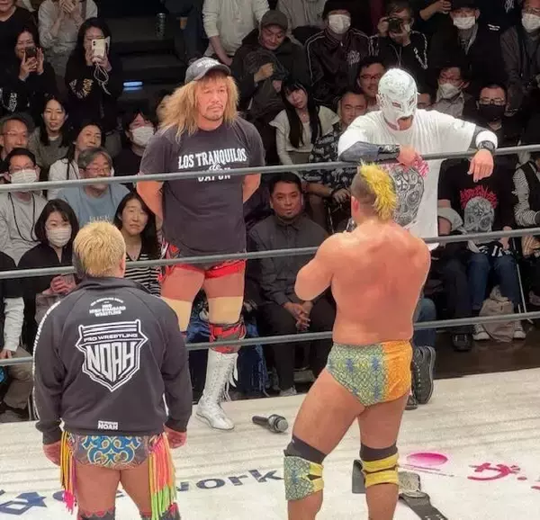 内藤哲也、ＲＹＵＳＥＩ「初勝利」でノア「５連勝」…征矢学を挑発「情熱的なマイクを聞きたいな」…３・１後楽園