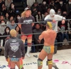 内藤哲也、ＲＹＵＳＥＩ「初勝利」でノア「５連勝」…征矢学を挑発「情熱的なマイクを聞きたいな」…３・１後楽園