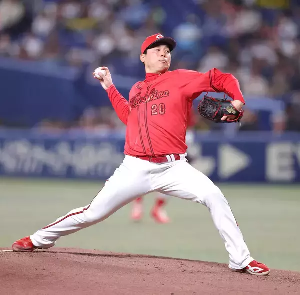 【広島】栗林良吏が７回途中２失点で降板　３点リードの７回に２失点　２番手のドラフト２位・斉藤汰直が完璧火消しでリード守る　