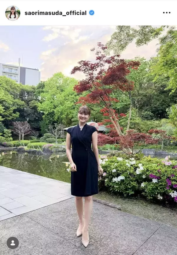 「探偵！ナイトスクープ」秘書　結婚式コーデがステキ！「さおりんキレイ」「相変わらず脚長い」絶賛の増田紗織アナ