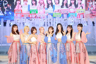 アンジュルム、新体制初となるシングルの発売記念イベントを開催「夏の発売にピッタリな情熱的で燃えるような楽曲です」