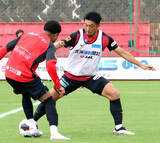 「【Ｊ２札幌】ＤＦ浦上仁騎が古巣・大宮との対戦に気合　今季初出場果たして「口だけ」からの現状打破へ」の画像1