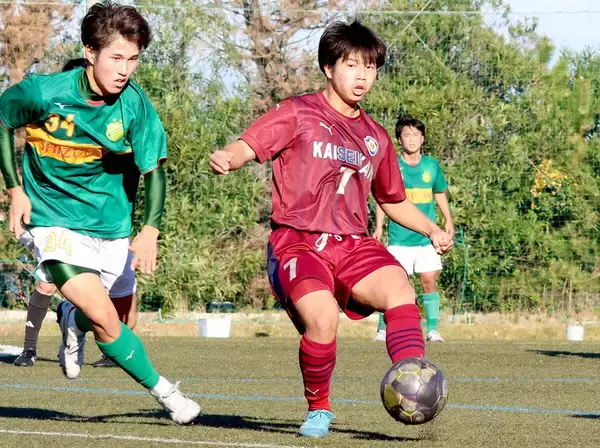 【高校サッカー】浜松開誠館のＭＦ加藤涼は神出鬼没…ピッチのどこにでも現れる…２９日・選手権１回戦