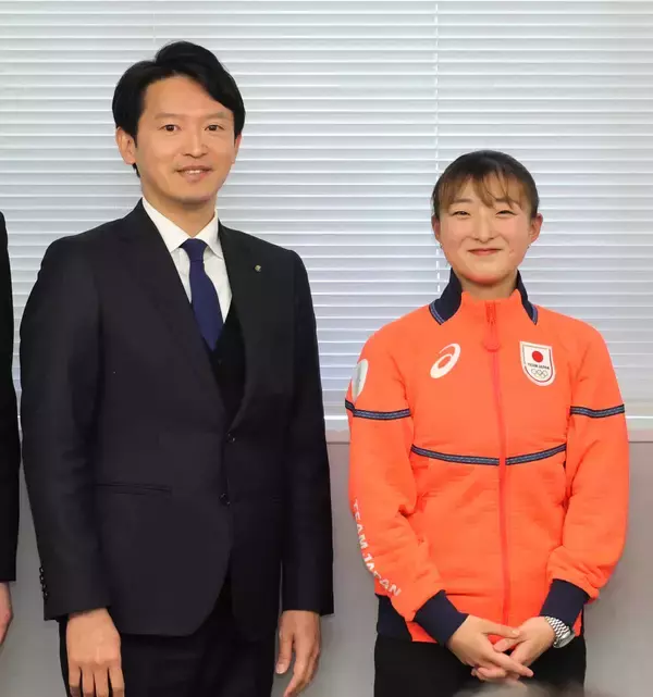 【フィギュア】坂本花織に兵庫県・斎藤元彦知事が激励「多くの方に勇気と希望をあたえている」