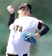 【巨人】「頑張れよ」板東湧梧が阿部監督とガッチリ握手「殻を破れそうだなって感じが」