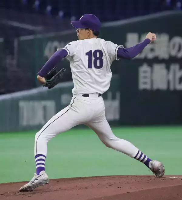 【大学選手権】今秋ドラフト候補右腕・的場吏玖が好投　天理大が初戦突破