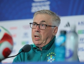 【Ｗ杯】ブラジル・アンチェロッティ監督、「日本のＦＷの発言」について質問受けるも「何も言いません。そのようなリスクは取りません。マインドゲームには応じない」
