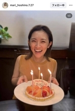 星野真里、難病患う娘とのやり取りに「もう十分すぎる幸せを感じています」ネット反響「幸せのお裾分けありがとう」