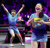 「【卓球】張本智和＆美和、ＷＴＴチャンピオンズで初の兄妹Ｖ　優勝賞金は２人で約１２００万円」の画像1