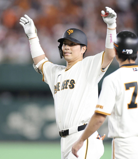【巨人】４番・大城卓三の適時打で先制！「積極的にいきました」キャベッジ、ダルベックの連打でつないだ