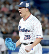 【ヤクルト】山野太一が自己最多を更新する１２勝目「すごいうれしいです」