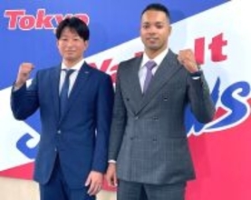 【ヤクルト】ロッテ＆西武戦力外の２人が入団会見で決意　柿沼友哉「数字に見えない部分を含めて貢献」日隈モンテル「センターのレギュラー」