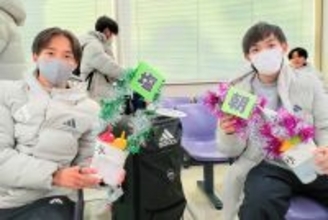 別大マラソン中間点を１時間３分９秒で通過　青学大の黒田朝日は順調に先頭集団、塩出翔太は遅れる