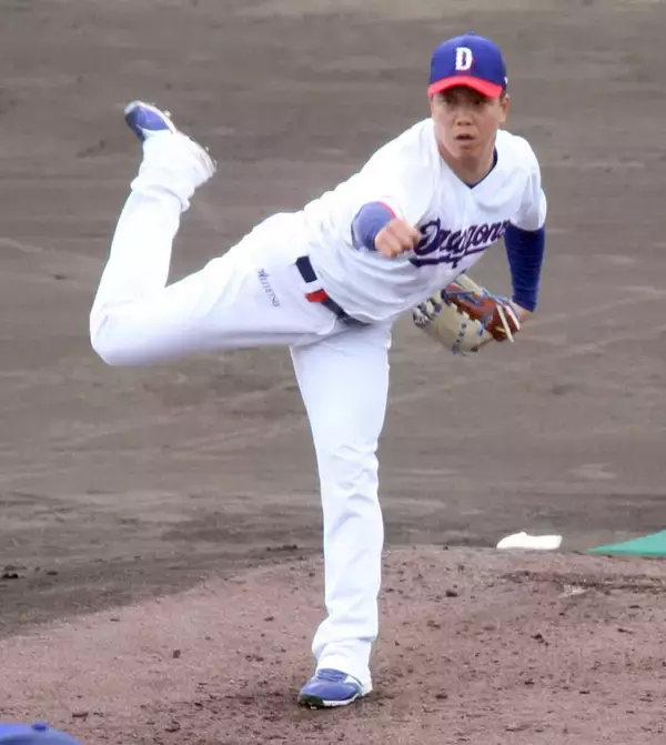 【中日】柳裕也が打撃投手で新フォームを披露「ひらめきです。まだ変えて何日か」キャンプイン後に挑戦