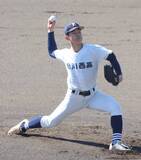 「【高校野球】掛川西・古岡都暉（とき）がセンバツ出場の北照相手に２回無失点　父は１９９８年夏の甲子園決勝で松坂大輔さんと投げ合った基紀さん」の画像1