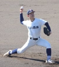 【高校野球】掛川西・古岡都暉（とき）がセンバツ出場の北照相手に２回無失点　父は１９９８年夏の甲子園決勝で松坂大輔さんと投げ合った基紀さん
