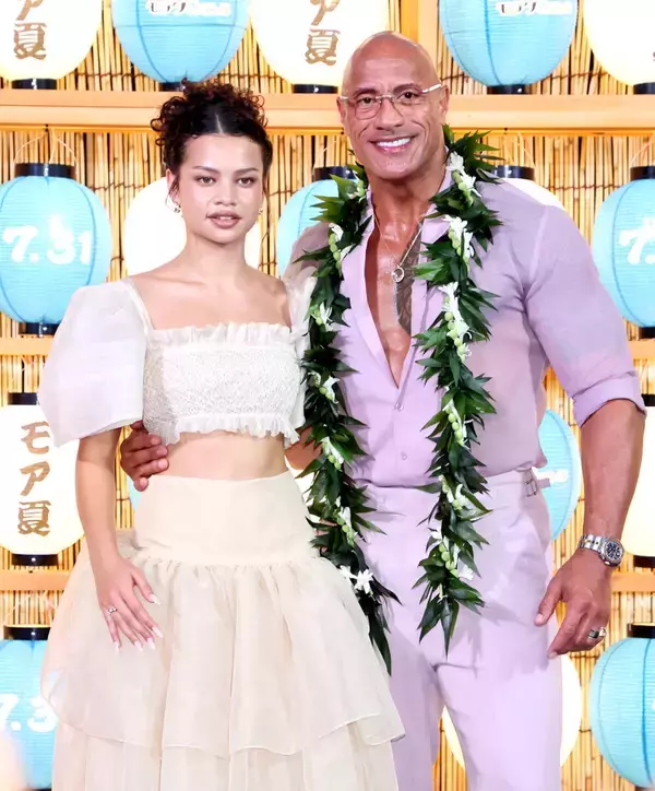 ドウェイン・ジョンソンが来日！　丁寧なファン対応に涙を流すファンも　実写映画「モアナと伝説の海」でマウイ役を担当
