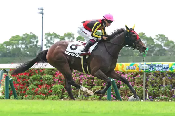 【中京１Ｒ・２歳未勝利】ジェンティルドンナの孫サンタンジェロが差し切って初勝利　横山武史騎手「すごくいい脚を使ってくれました」