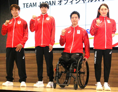 【アジア大会】連覇狙うブレイキンのＳＨＩＧＥＫＩＸ「スイッチ入ります」　大会連覇へ日本代表ウエア発表会