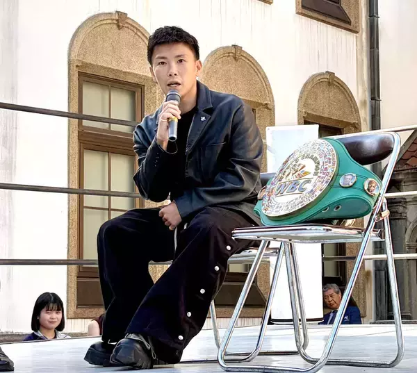 【ボクシング】岩田翔吉、同門の那須川天心＆坪井智也の再起に期待「まだまだ諦めずにやってくれる」　堤聖也戦に臨む増田陸にもエール「何が何でも勝って」