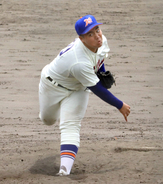 【高校野球】神戸国際大付の大物ルーキー・津嘉山憲志郎がデビュー戦で２回５K！沖縄出身、愛称は「ボアス」