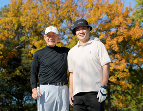 【巨人】田中将大が球団納会ゴルフに初参加　久保康生コーチと同組で笑顔