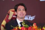 「【楽天】日米通算１６５勝の前田健太が入団会見　背番号は１８に決定」の画像1