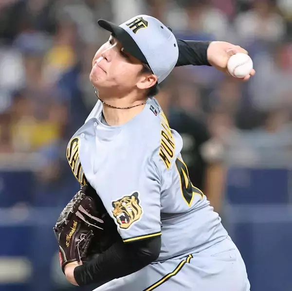【阪神】村上頌樹が必殺５９キロの超スローボールでストライク！　球場どよめく