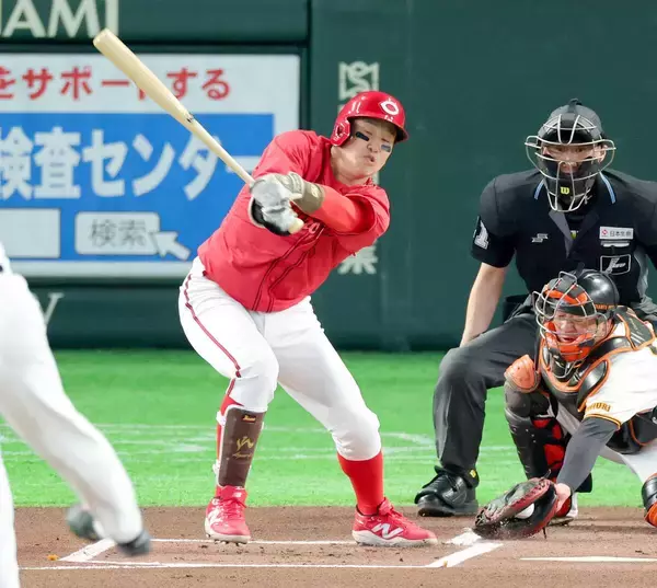 【広島】巨人・ウイットリーに大苦戦…５回まで無安打１０三振　７日の対戦では６回までに５得点で勝利　前回２ランの大盛穂も２打席２三振