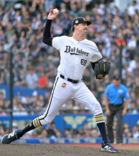 【オリックス】ジェリーが６回４失点（自責３）で降板…ＱＳ達成も６・２３ソフトバンク戦を最後に６戦未勝利