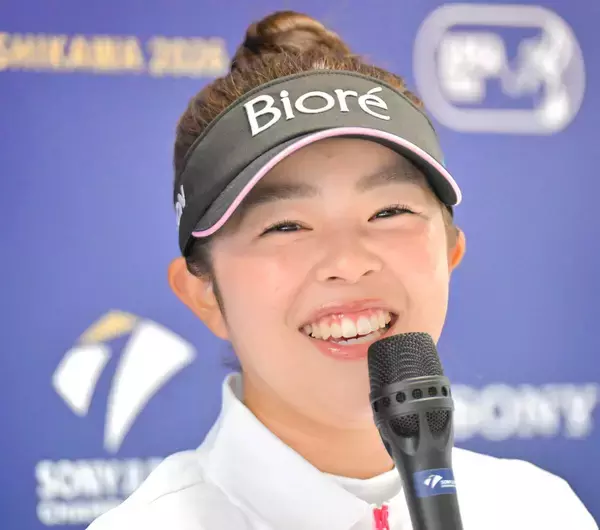 【女子ゴルフ】山下美夢有メジャー３冠へ「気持ちも入る」　母の故郷石川に凱旋