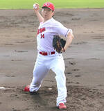 「【広島】大瀬良大地が２回１安打０封　前回の１回４失点からきっちり修正　投手最年長の意地見せた」の画像1