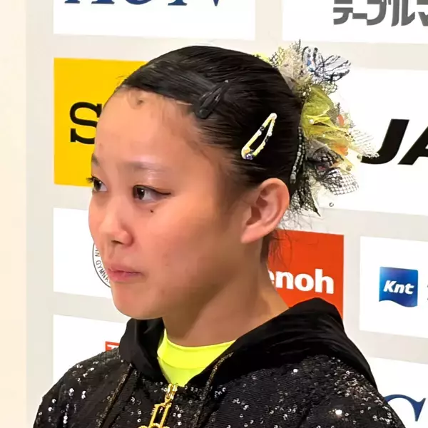 【体操】１５歳の新星、西山実沙が予選を１位通過　「去年から優勝目指してやってきた」