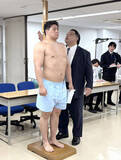 「幕下最下位格付け出しの大森、新弟子検査で背筋２６５キロを記録　同郷の元遠藤と同じように本名で初土俵へ」の画像1